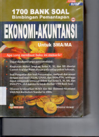 Image of Bimbingan Pemantapan Ekonomi - Akuntansi