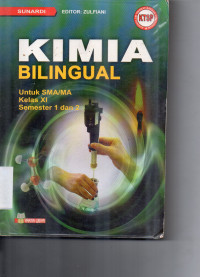Image of KIMIA BILINGUAL UNTUK SMA KELAS XI