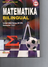 Image of MATEMATIKA BILINGUAL SMA KLS XII IPA
