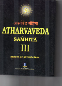 Image of REF ATHARVAVEDA SAMHITA I
