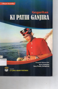 Image of REF GEGURITAN KI PATIH GANJIRA