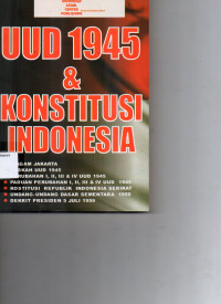 Image of REF UUD 1945 & KONSTITUSI INDONESIA